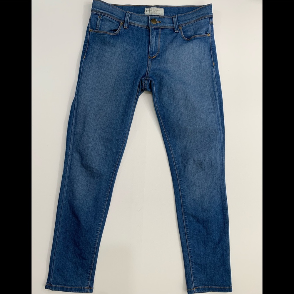Free People 28 skinny ankle jeans  rayon Cotton
